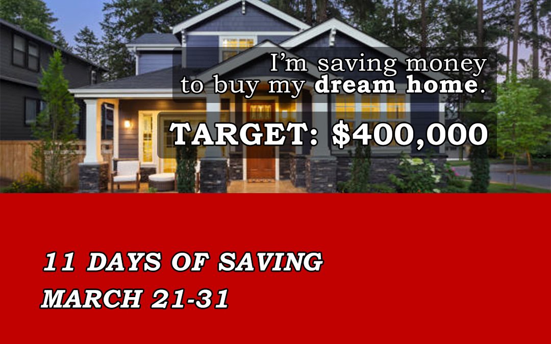 Small Savings, Big Dreams – Update #3, March 21-31 2026